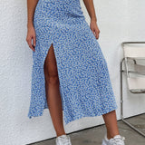 TANIA | Gonna autunnale con stampa floreale per uno stile accogliente