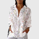 Blusa leggera e colorata con stampa
