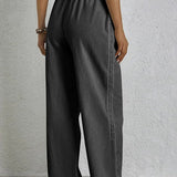 Shania - Pantaloni Relaxed con Bottoni