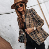 Clarissam | Blazer abbottonato da donna | Autunnale e Casuale