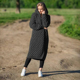 Kelly | Cardigan con cappuccio invernale elegante e comodo