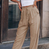 Pantaloni autunnali in lino Breezy ALOHA per uno stile e un comfort stagionale senza sforzo
