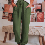 Pantaloni autunnali in lino Breezy ALOHA per uno stile e un comfort stagionale senza sforzo