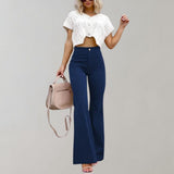 Pantaloni a Zampa in Lino da Donna – Eleganti e Comodi per l'Autunno