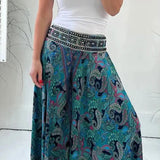 CARLA | Pantaloni culotte autunnali con stampa floreale per un tocco di stile