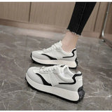 COPENAGHEN | Eleganti sneakers estive da donna in bianco e nero