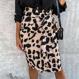 Cappotto invernale chic con stampa leopardata per donne di tendenza - Collezione DEBBIE