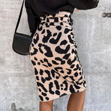 Cappotto invernale chic con stampa leopardata per donne di tendenza - Collezione DEBBIE