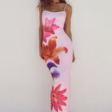 Talia | Abito estivo aderente dal design elegante floreale