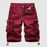 Uomini - Frachthorts - Cotone - Estivo - Diverse Borse - Abbigliamento Casual Lunghezza Ginocchio