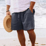 Pantaloni Corti in Lino Estivi Eleganti per Uomini - Devon