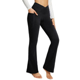 Migliora il tuo allenamento autunnale con i lussuosi pantaloni da yoga a gamba larga di PINCHA!