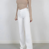 Migliora il tuo stile autunnale con i pantaloni chic a gamba larga da donna di AMY