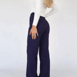 Migliora il tuo stile autunnale con i pantaloni chic a gamba larga da donna di AMY