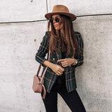 Clarissam | Blazer abbottonato da donna | Autunnale e Casuale