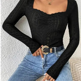JACKY | Camicia a maniche lunghe ricamata