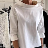 JENNIFER | Elegante top autunnale a collo alto