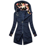 Kiara | Cappotto con cappuccio da donna lungo invernale caldo e alla moda