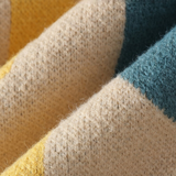 Maglione invernale da uomo - Motivo geometrico - Girocollo - Vestibilità comoda - Manica lunga