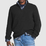 Mark | Maglione invernale lavorato a maglia con cerniera a un quarto Heritage