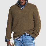Mark | Maglione invernale lavorato a maglia con cerniera a un quarto Heritage