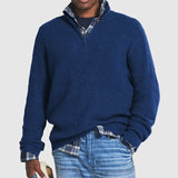 Mark | Maglione invernale lavorato a maglia con cerniera a un quarto Heritage