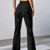Nashville Glam | Pantaloni estivi scintillanti a gamba larga