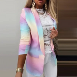 Gelsomino | Blazer autunnale stampato elegante e versatile