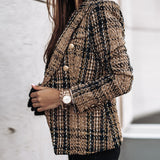 Elena | Blazer a quadri autunnale e senza tempo da donna