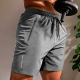 Uomini - Pantaloncini Estivi - Traspiranti e Elasticizzati - Chiusura con Cerniera