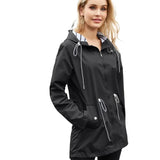 Eva | Giacca antipioggia autunnale da donna dal design leggero e versatile