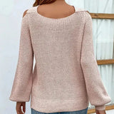 SCARLETT | Maglione autunnale chic a coste