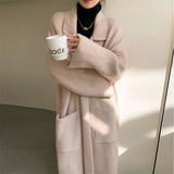 Coralina | Cardigan lungo invernale comodo e alla moda