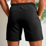 Uomini - Pantaloncini Estivi - Traspiranti e Elasticizzati - Chiusura con Cerniera