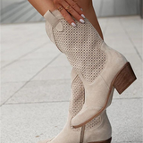 Stivali da cowboy classici da donna | Traspiranti e adatti per l'autunno