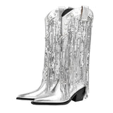 Stivali da cowboy da donna in stile boho | Eleganti per l'autunno