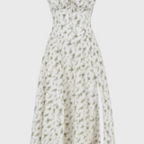 Betania | Abito a corsetto midi autunnale comodo ed elegante