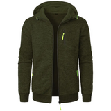 Natanaele | Giacca leggera con cappuccio da uomo comoda ed elegante per l'autunno