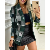 Lunaram | Blazer lungo autunnale da donna | Leggero