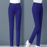 JANE | Pantaloni elasticizzati autunnali a vita alta per donne curvy