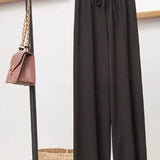 ALLEATO | Pantaloni invernali casual chic con coulisse a righe verticali per uno stile disinvolto