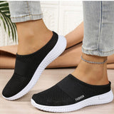 Eleganti sneakers slip-on estive da donna con comoda chiusura in velcro di RINA
