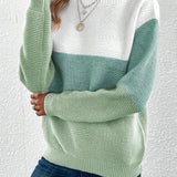 YASMINE | Maglione chic lavorato a maglia autunnale con stile