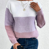 YASMINE | Maglione chic lavorato a maglia autunnale con stile