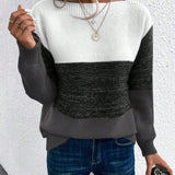 YASMINE | Maglione chic lavorato a maglia autunnale con stile