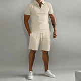 Rinnova il tuo look estivo: polo e pantaloncini da uomo HENRY in due pezzi