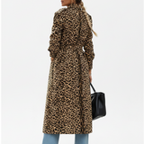 CAPPOTTO MIDI LEOPARDATO