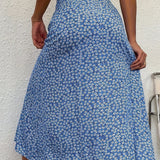 TANIA | Gonna autunnale con stampa floreale per uno stile accogliente