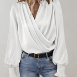ItalianKat | Camicetta autunnale elegante e comoda a maniche lunghe