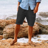 Pantaloncini Estivi da Uomo – Leggeri e Traspiranti – Vestibilità Rilassata – Lunghezza al Ginocchio – Abbigliamento Casual